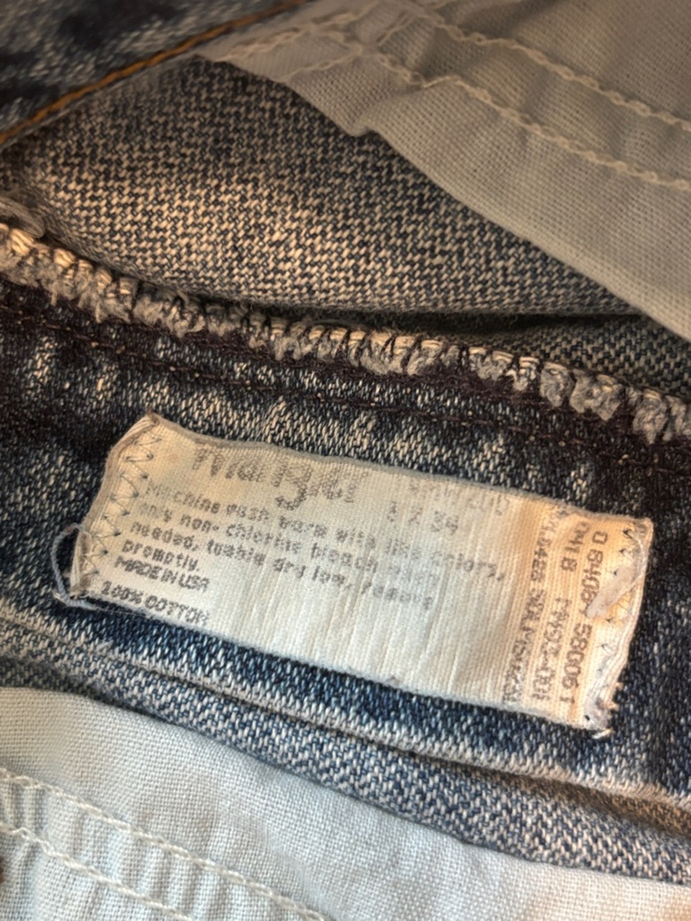Vintage Wrangler High Rise Women's Blue Denim Jeans - Picture 7 of 7